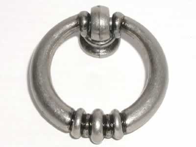 Top Knobs Tuscany Newton Ring Pull in Antique Pewter