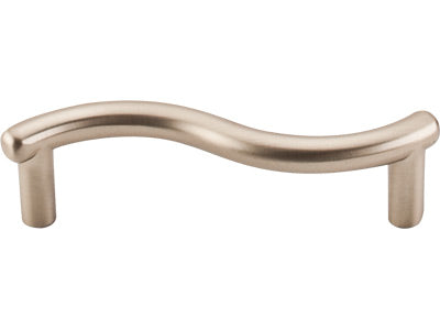 Nouveau 3" CC Cabinet Pull in Brushed Bronze