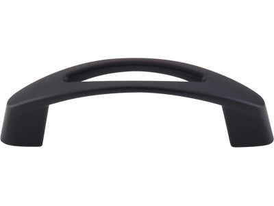 Nouveau 3" CC Verona Pull in Flat Black