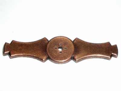Top Knobs Tuscany Celtic Backplate in Old English Copper 