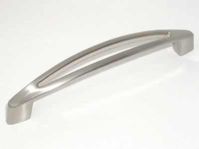 Top Knobs Nouveau Cabinet Pull in Brushed Satin Nickel