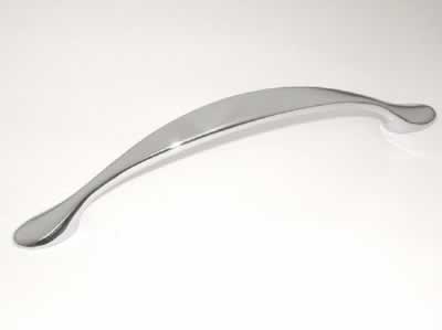Top Knobs Nouveau Cabinet Pull in Polished Chrome