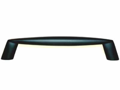 Top Knobs Nouveau Cabinet Pull in Flat Black