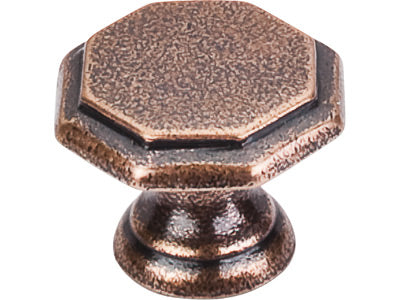 Top Knobs M7 Britannia Devon 1 1/4 Inch Knob Old English Copper