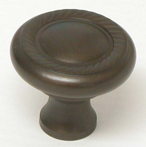 Top Knobs Swirl CUt Knob in Oil Rubbed Bronze