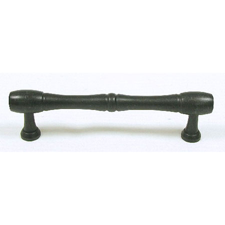 Nouveau Bamboo Pull 3 3/4 Inch (c-c) Patina Black
