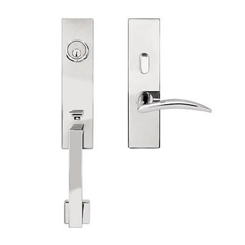 Inox Manhattan Tubular Handleset