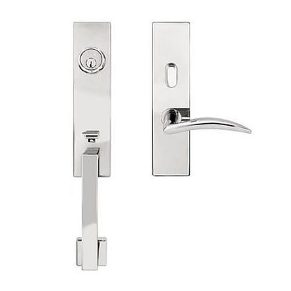 Inox Manhattan Tubular Handleset