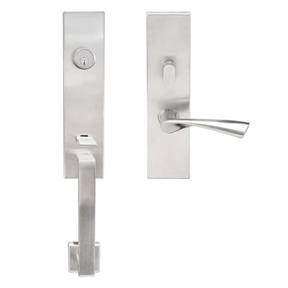 Inox Manhattan Tubular Handleset