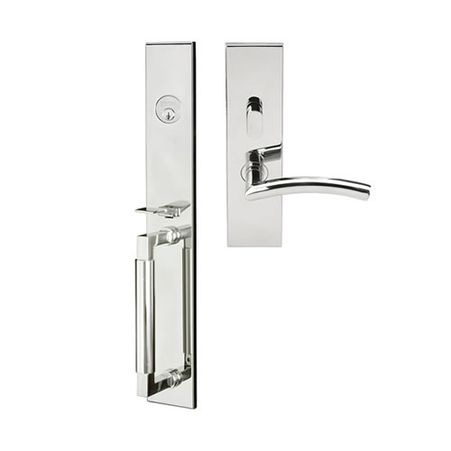 Inox Manhattan Tubular Handleset
