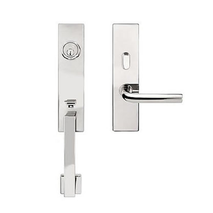 Inox Manhattan Tubular Handleset