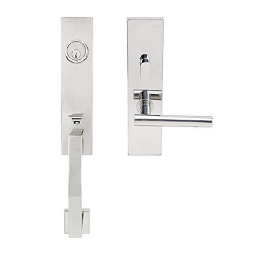Inox Manhattan Tubular Handleset