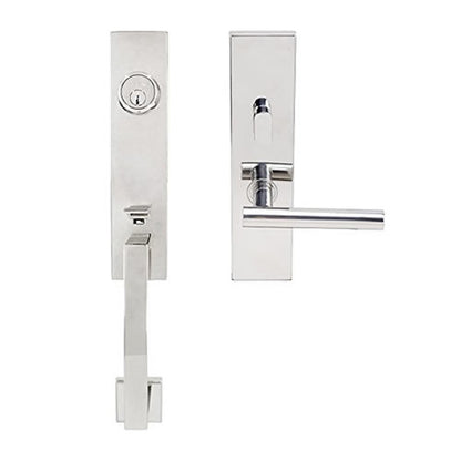 Inox Manhattan Tubular Handleset
