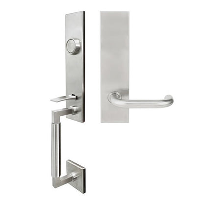 Inox Manhattan Tubular Handleset