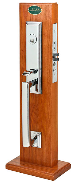 Emtek Manhattan Mortise Entrance Handleset