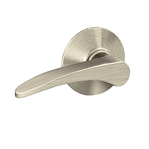 Schlage Manhattan Lever in Satin Nickel