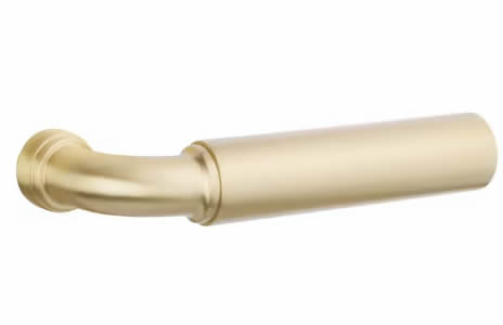 Emtek Windsor Crystal Knob with 7 Inch Wilshire Sideplate