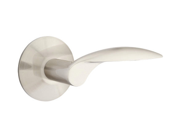 Emtek Mercury Lever - Modern Rosette - Satin Nickel