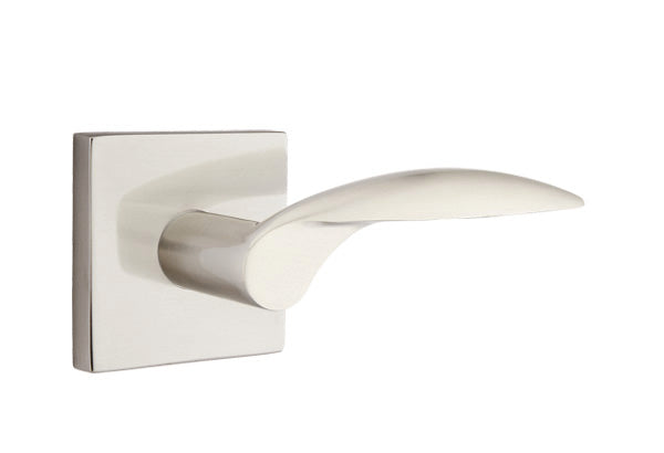 Emtek Mercury Lever - Square Rosette - Satin Nickel