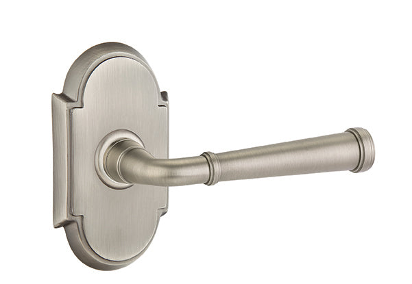 Emtek Merrimack Lever With #8 Rosette Pewter
