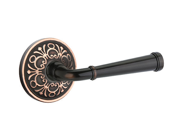 Emtek Merrimack Lever With Lancaster Rosette Oil Rubbed Bronze