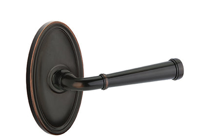 Emtek Merrimack Lever With Oval Rosette Oil Rubbed Bronze