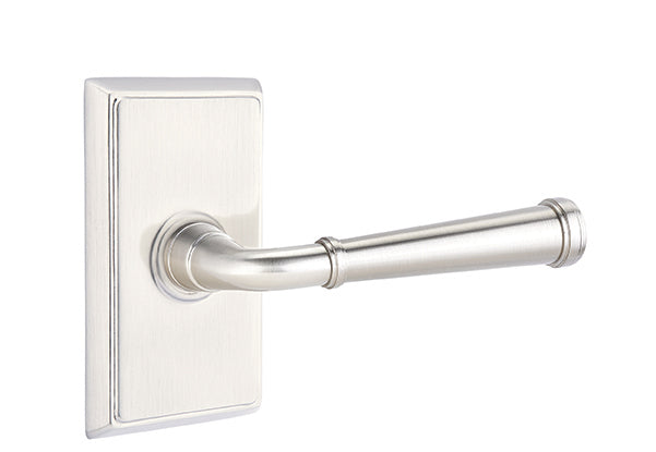 Emtek Merrimack Lever With Rectangular Rosette