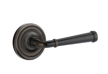 Emtek Merricmack Lever With Regular Rosette Oil Rubbed Bronze
