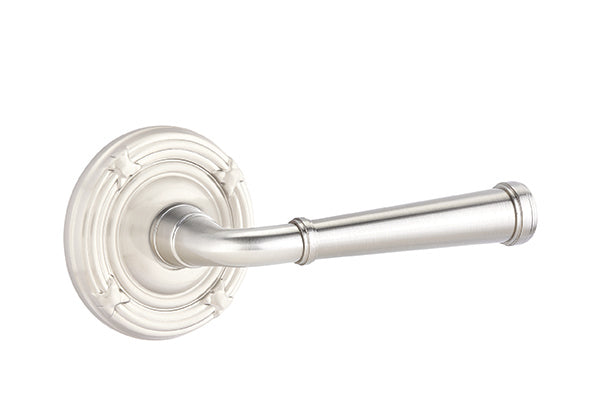Emtek Merrimack Lever With Ribbon And Reed Rosette