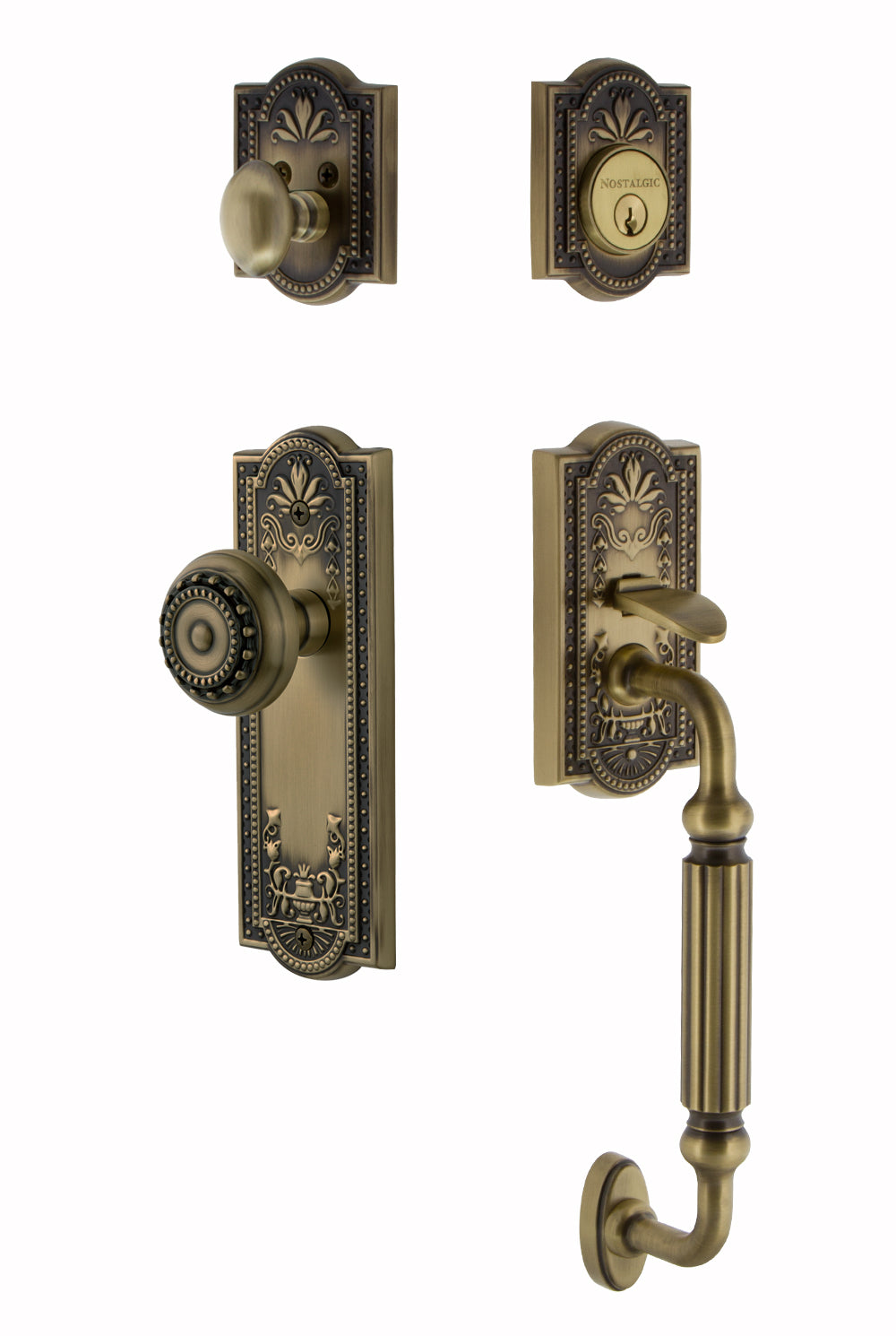 Nostalgic Warehouse Meadows Handleset with C Grip