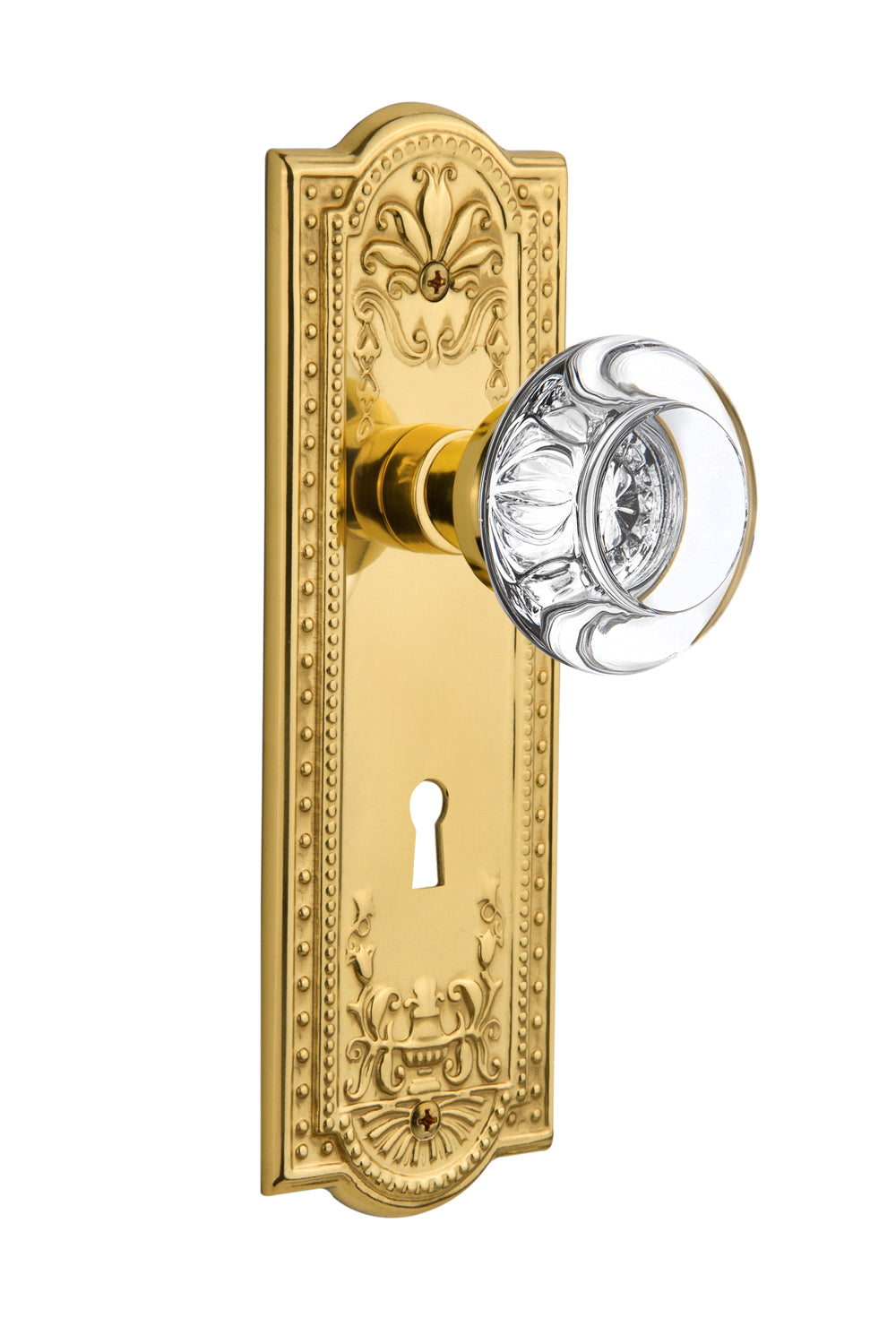Polished Brass/Unlacquered Brass ( All Mortise Come W/ Keyhole )