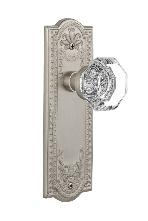Nostalgic Warehouse Meadows Plate with Waldorf Knob