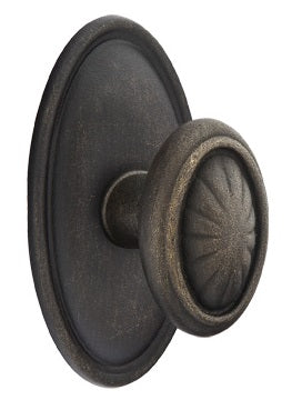 Emtek Lost Wax Cast Bronze Parma Knob - Style 14 Rosette