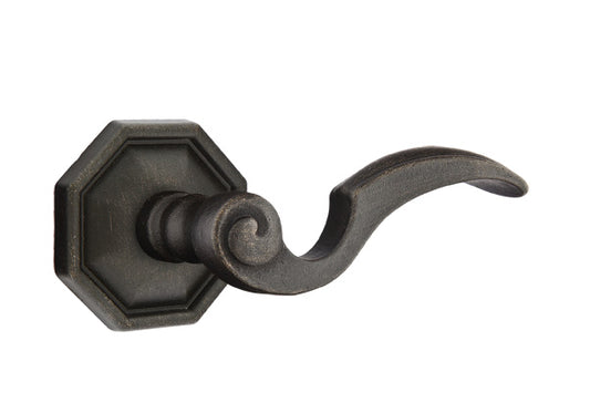 Emtek Napoli Lever Medium Bronze Style 15 Rosette