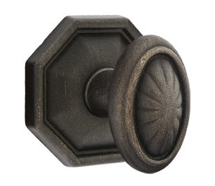 Emtek Lost Wax Parma Door Knob with Style 15 Rosette