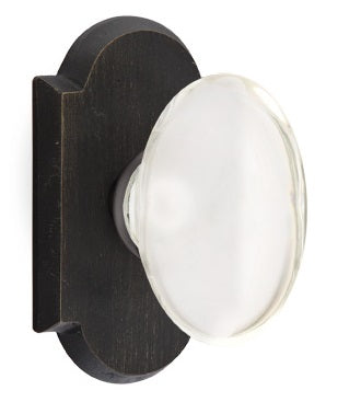 Emtek Hampton Knob Medium Bronze Style 1 Rosette 