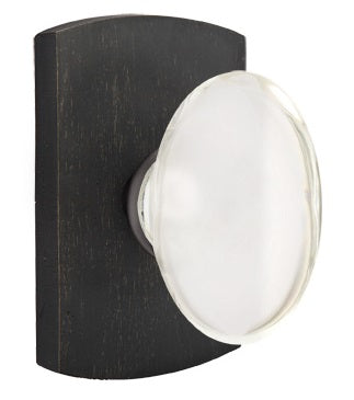 Emtek Hampton Knob Medium Bronze Style 4 Rosette 