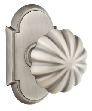 Emtek Melon Knob with #8 Rosette