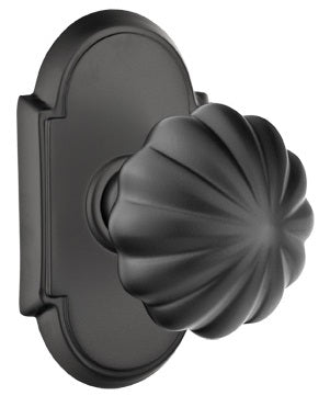 Emtek Melon Knob with #8 Rosette