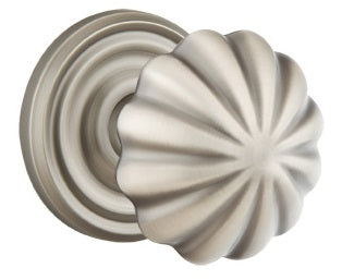 Emtek Melon Knob Regular Rosette - Pewter