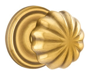 Emtek Melon Knob Regular Rosette - French Antique