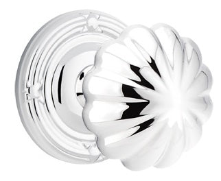 Emtek Melon Knob - Ribbon and Reed Rosette