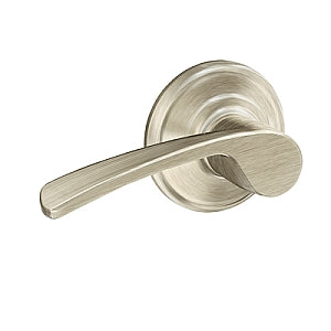 Schlage Merano Lever in Satin Nickel