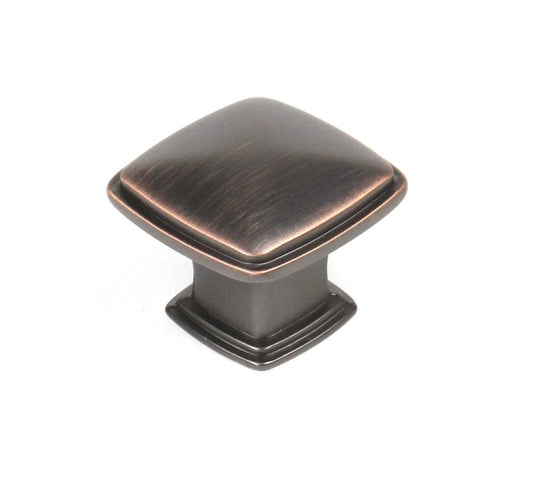 BCI 1 1/4 Inch Cabinet Knob in Oil Rubbed Bronze w/Highlights