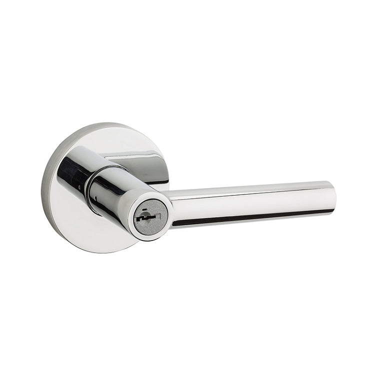 Kwikset Milan Keyed Lever-Bright Chrome