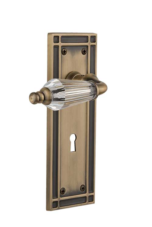 Nostalgic Warehouse Parlour Knob with Mission Plate