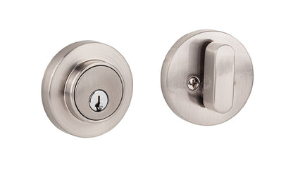 Sure-Loc Modern Round Single Cylinder Deadbolt