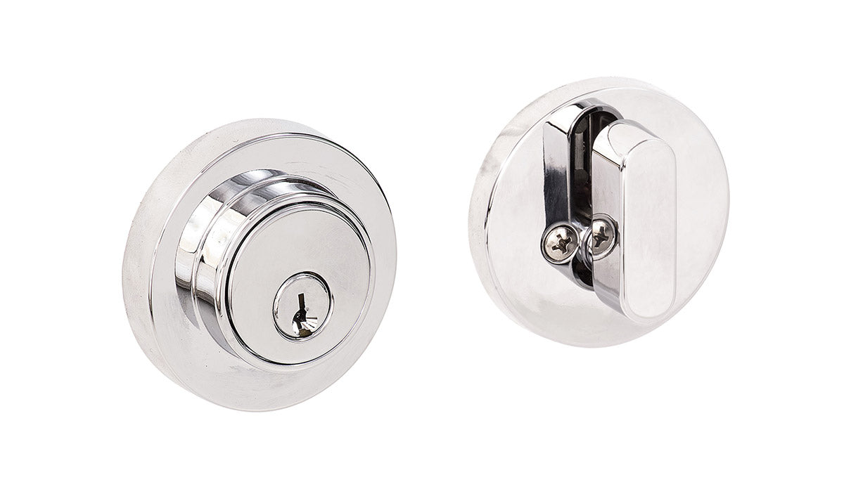 Sure-Loc Modern Round Single Cylinder Deadbolt