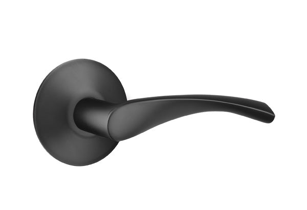 Emtek Flat Black Modern Rosette