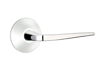Emtek Brass Athena Lever Polished Chrome-Modern Rosette
